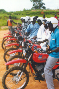 Motorcyclists Under Instruction